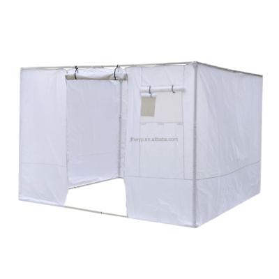 China Heavy Duty Polyester Sukkah, Durable Sukkah Tent, 100% Waterproof 10X10 Sukkah Printing 3X3M Custom Steel Frame Tent for sale