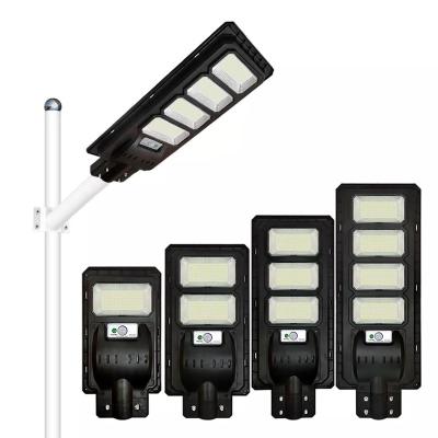 China Wholesale ROAD 30W 60W 90W 120W Outdoor ABS Motion Sensor Ip65 Waterproof Remote Control Street Light All in One Solar Street Light for sale