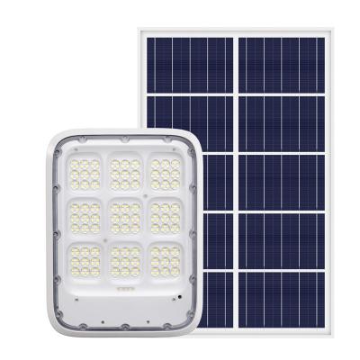 China New Arrival Residential High Lumen Dimmable Ip66 100w 200w 300w LED Remote Control Outdoor Waterproof Wall Mounted Solar Flood Light for sale