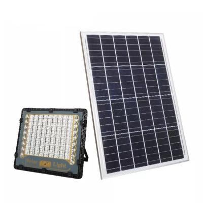 China Hot Sale Garden Battery Indicator Operate Ip66 Aluminum Remote Control Outdoor Waterproof Solar Flood Light 100w 150w 200w 300w 400w for sale