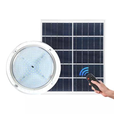 China Wholesale Outdoor Mounted Surface Mounted Indoor Solar Lights Bedroom Garden Bedroom Lamp 18w 24w 36w LED Remote Control Solar Ceiling Light for sale