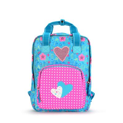 China Water Resistant Backpack Waterproof Pink Children School Bookbag Cute Students For Girls for sale