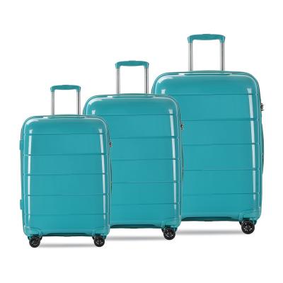 China Pp RESENA RP1902 pp Carry On Valise Maletas de Viaje with our own design patent trolley bags pp suitcase trolley luggage for sale