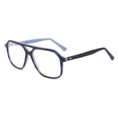 China Wenzhou Optical Glass Frames Men's Oversized Acetate Glass Frames New Reading Glasses for sale