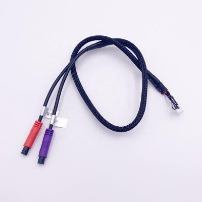 China Housing and Terminal China Custom Design M16 8 Pin Connector 24V Extension Cable Waterproof Wire Harness Assembly for Electrical elect. motor vehicles for sale