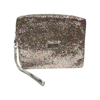 China Customized Fashion Elegant Travel Makeup Bag Glitter Travel Pouch for sale