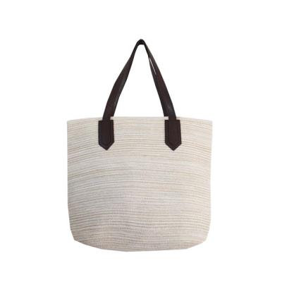 China NATIONAL Women Wholesale Straw Beach Shopping Large Bag With Handle for sale