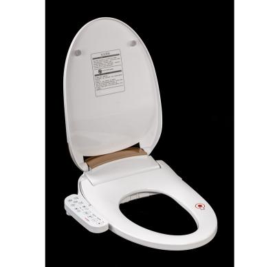 China Electronic Bidets GOLD COLOR/WHITE COLOR SMART ELECTRONIC TOILET SEAT COVER W/2 SETS ION FILTER for sale