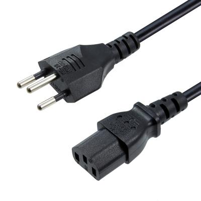 China Swiss Standard Home Appliance 3 Pin Power Cord With End IEC 320 C13 For Laptop TV Notebook Steam Iron Chopper Desktop AC Power Cord for sale