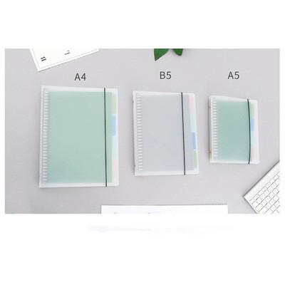 China Expanding Plastic Filling Folder pp Rainbow Color Pocket Folder Organizer Bag 12 Office School Stationery Document Holder Office File Storage Layers Logo A4 for sale