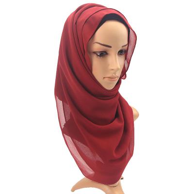 China Custom Made Casual Hot Selling Head Scarf Head Scarves for Women Women Elegant Hijab Scarf Muslims for sale