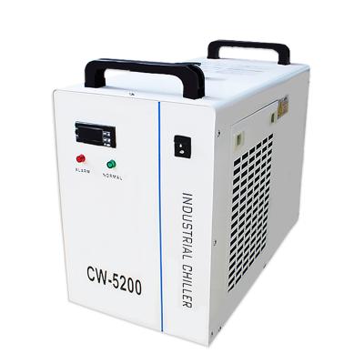 China Machinery repair shops cw5200 cw3000 laser cooler tube industrial cooling CO2 refrigerator chiller laser cutting machine for sale