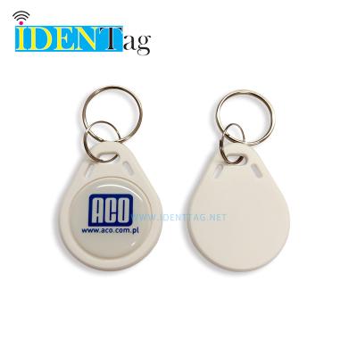 China access control & Security RFID ABS Plastic Keyfob Reinforced Epoxy Material HID Epoxy Key Fobs for sale