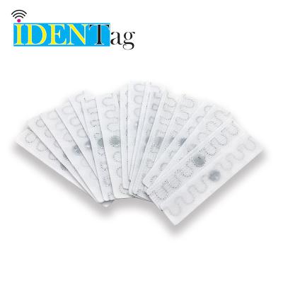 China 50% Cotton + 50% Polyester RFID UHF High Temperature Washable Fabric Textile Laundry Tags for sale