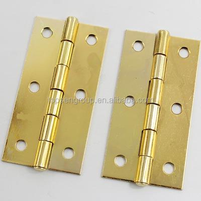 China Window Gold Plated Iron Butt Hinge For Window for sale