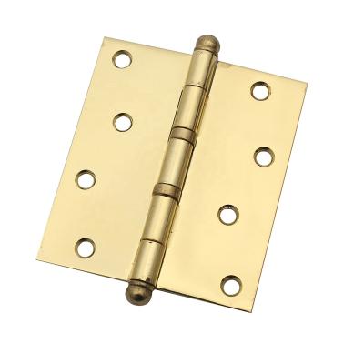 China Ball Tip With 2BB 4 Inch Ball Door Iron Hinge Ball Tip Head Butt Hinge for sale