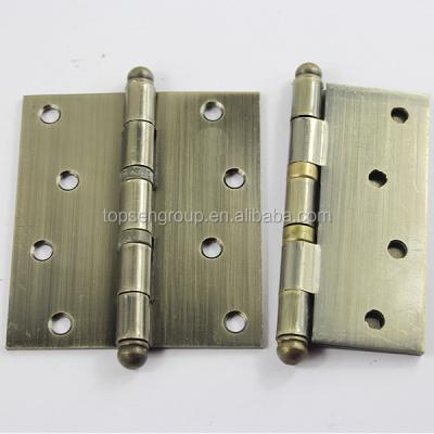 China 4 inch ab finish ball door hinge main hot sale in saudi arabic 4inch for sale