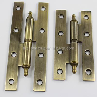 China wrought iron door remove hinge 110mm for sale