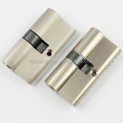 China Double Side Euro Profile BRASS Key Anti Drill Solid Brass Cylinder, China Lock Cylinder Manufacturer for sale