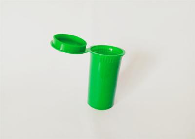 China Airtight 13DR Green Pop Top Vials With Strong Pop Sound FDA Approved For Cannabis for sale