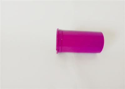 China RX Philips Small Plastic Vials Opaque Purple For Pills Easy Access / Storage for sale