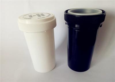 China Opaque Color Food Grade Plastic Prescription Vials Blocking UV Rays Pad Printing for sale