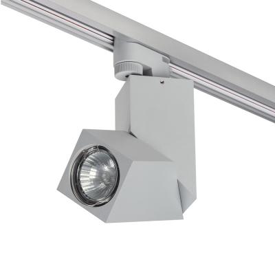 China Modern Led Track Spot Light GU10 Base Track Dimmable Led Light for sale