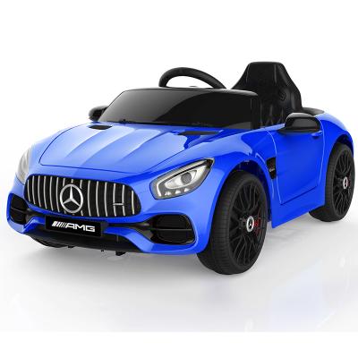 China Ride On Toy Brand New Four Wheel GT 2020 Best Price Licensed Electric Car With Led Display RED Music for sale