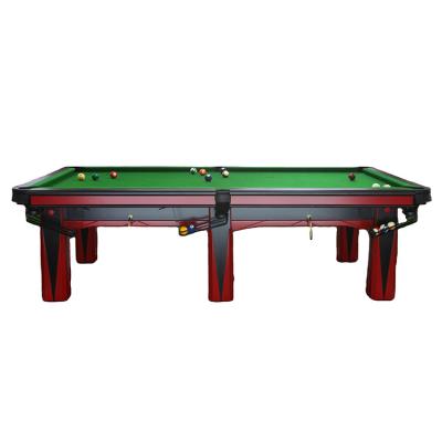 China Zink Alloy Design Special Widely Used Chinese Style China Billiard Table Snooker Black Billiards for sale