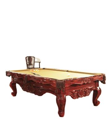 China Leather& Iron Factory Sale Widely Used Art Carving Modern Pool 9ft Billiard Table Various Size For Sale for sale