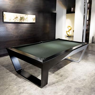 China Hot Selling Real Leather Pocket 7ft 8ft 9ft Pool Table for sale