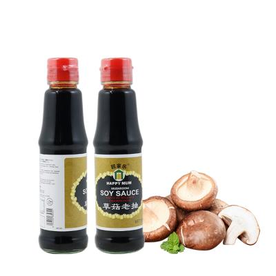 China NO-GMO Soy Sauce Mushroom Soy Sauce 150ml Dark Mushroom Soy Sauce 150ml for sale