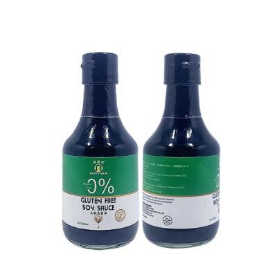 China Asian Premium Soy Sauce 200ml Gluten Free Gluten Free Cuisine BRC NON-GMO Soy Sauce 200ml for sale