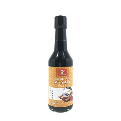 China 150ml Halal Meat Fermented Pure Top Cooking Ingredients Minus 150ml Salt Light Soy Sauce for sale