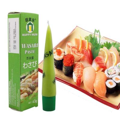 China Japanese Sushi Food and Seafood OEM Brand Paste Fresh Extract Wasabi Seasoning Real Mustard for sale