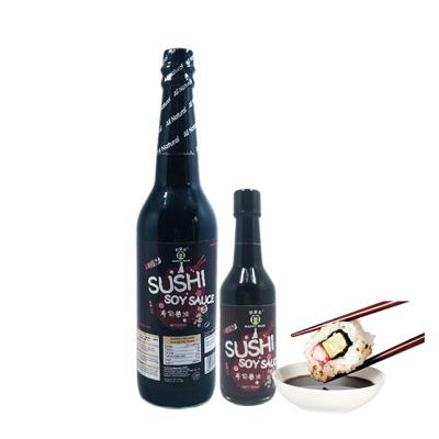 China Wholesale Superior Sashimi Best Shoyu Sushi Sauce Halal Japanese Soybean Soy Sauce 625ml for sale