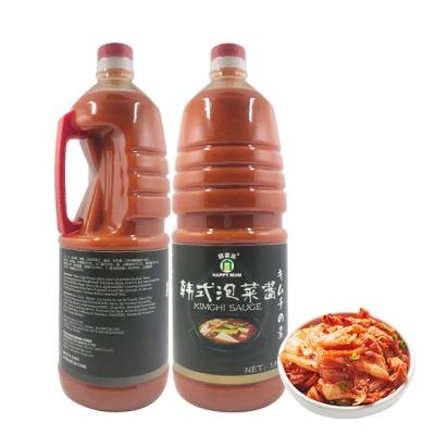 China HACCP Factory Hot Sales Wholesales Asian Delicious Korean Style 1.8L Pickle Kimchi Sauce 1.8L for sale