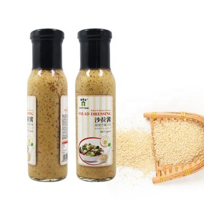 China BRC Plant Healthy Seasoning Roasted Japanese Sesame Salad Dressing 230ml for sale