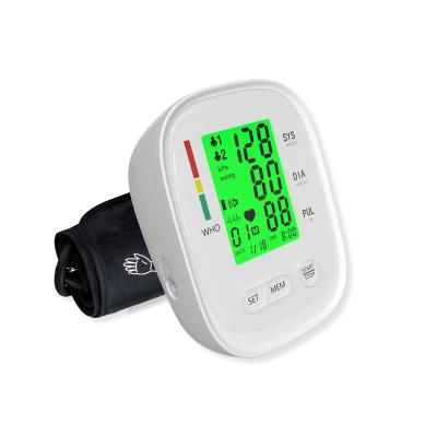 China Plastic Digital Sphygmomanometer Hypertension Monitoring Device Automatic Blood Pressure Monitor for sale