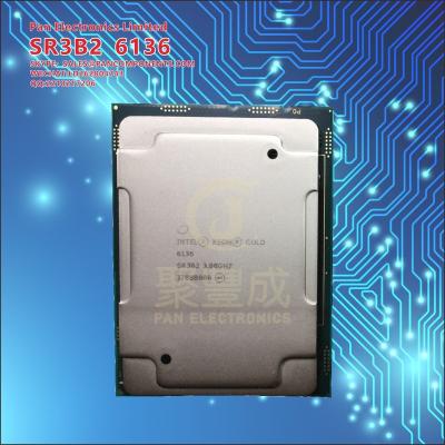 China Server Xeon Gold 6136 Processor SR3B2 CD8067303405800 3.00 GHz CPU for sale