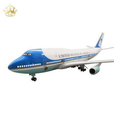 China Air Force One China Model Aircraft Diecast Airplane Boeing 747 Flat 1/150 Plastic Flat Model for sale