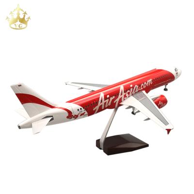 China China Souvenir Model Airplane Plastic Air Airbus A320 Asia Flat Lines 1/80 Flat Model for sale