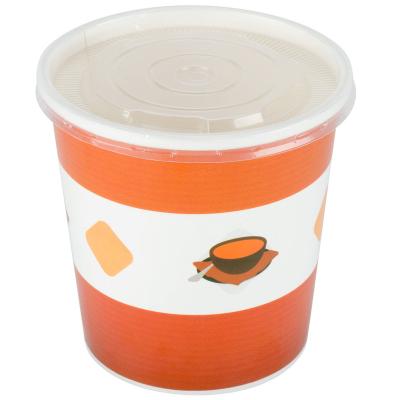 China (To Go) Soup Disposable Takeout Paper Container for sale