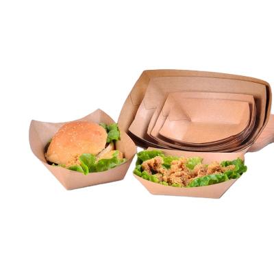 China Disposable Biodegradable Paper Box For Food Amazon Hot Sale Paper Bowl With Tray for sale