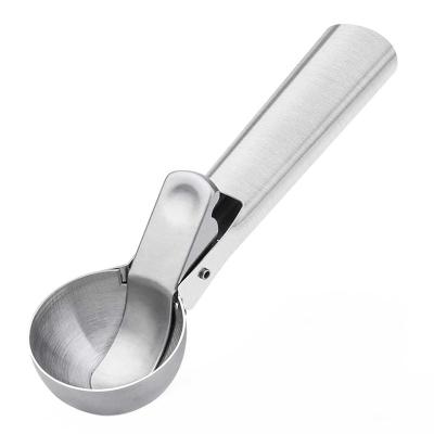 China Viable New Arrival Universal Melon Scoop Cookie Scoop Stainless Steel Ice Cream Scoop Spoon for sale