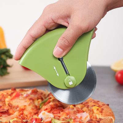 China Disposable high quality stainless steel pizza peel and cutter for sale