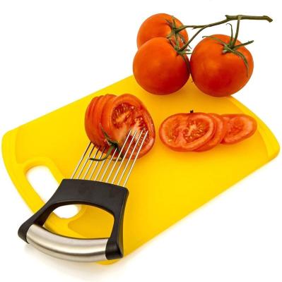 China Sustainable Hot Selling Stainless Steel Onion Cutter Fruit Meat Cutter for sale