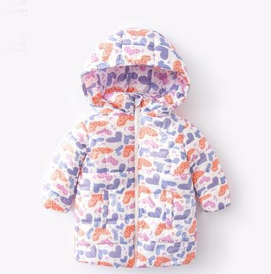 China Fake 100% Polyester Kids Down Reflective Clothes Filled Winter Coat Winter Jackets From China for sale