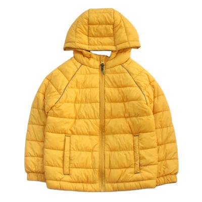 China Viable yellow warm coats kids boy or baby coat for winter for sale