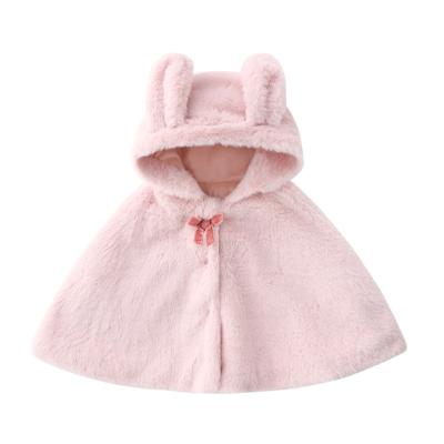 China Hao Baby Fall Wholesale Children's Clothing Girls Faux Fur Spring and Autumn Girls Clothes Fur Coat for sale